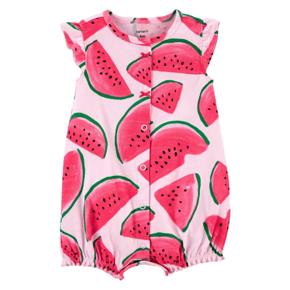 •Carters• Watermelon Romper